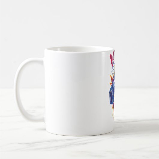 Mug de patineur couronné (Gauche)