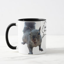 Mug de Pause Café Écureuil Personnalisé