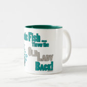 Mug de pêche amusant (Devant droit)