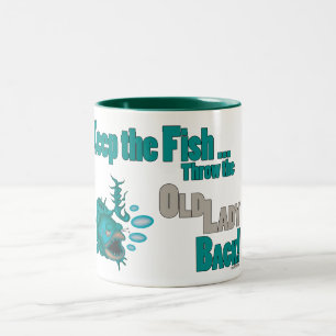 Mug de pêche amusant
