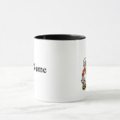 Mug de peintre professionnel masculin plus âgé (Centre)