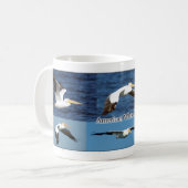 Mug de pélicans blancs américains (Devant gauche)