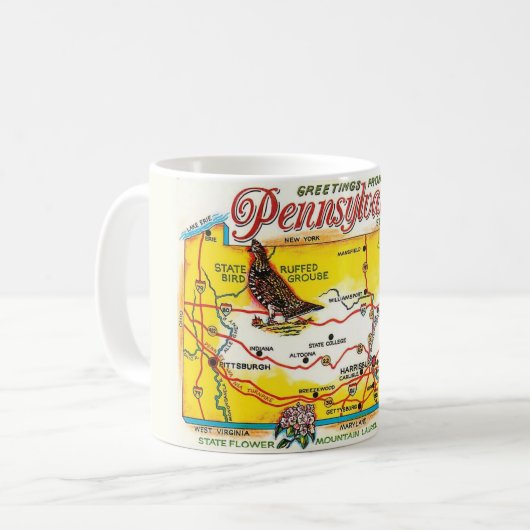 Mug de Pennsylvanie (Devant gauche)