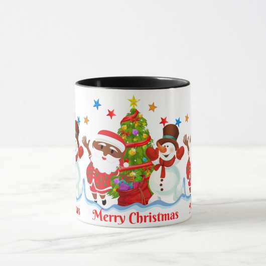 Mug de Père Noël en Afrique (Centre)