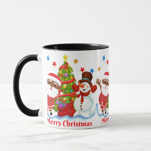 Mug de Père Noël en Afrique (Gauche)