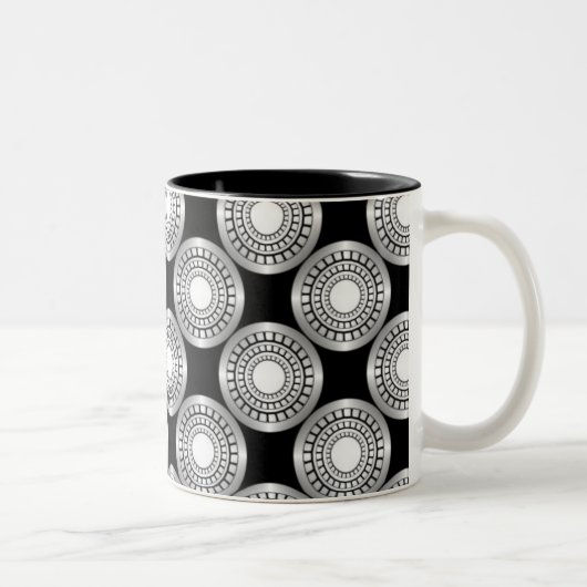 Mug de perfection ultramoderne, Argent (Droit)
