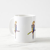 Mug de perroquet coloré (Devant gauche)