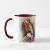 Mug de perroquets précieux (Gauche)