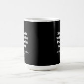 Mug de personnalisation de l'Humour de café cyniqu (Centre)
