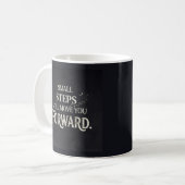 Mug De petits pas vous font avancer. (Devant gauche)