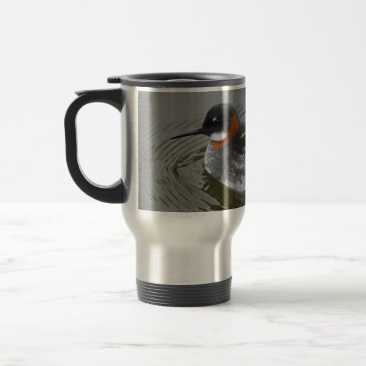 Mug de Phalarope à cou rouge par RoseWrites (Gauche)