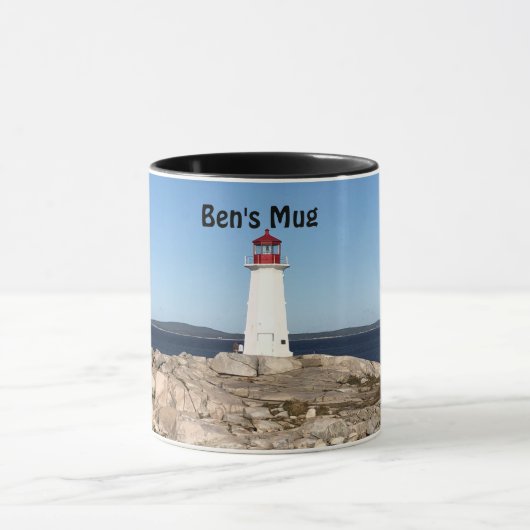 Mug de phare personnalisé (Centre)