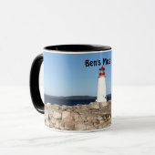 Mug de phare personnalisé (Devant gauche)