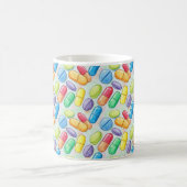 Mug de pharmacie personnalisée avec une pilule cra (Centre)
