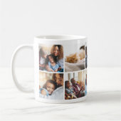 Mug de photos de famille joyeuses (Gauche)