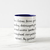 Mug de physique quantique (Centre)