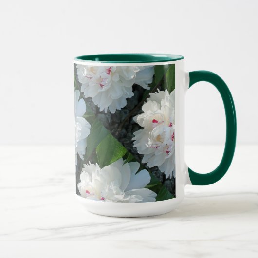 Mug de pivoines multicoches (Droite)