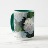 Mug de pivoines multicoches (Devant gauche)