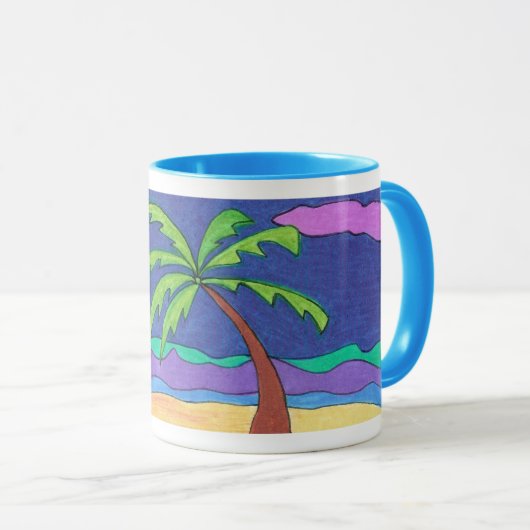 Mug de plage (Devant droit)
