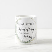 Mug de planification de mariage personnalisable    (Centre)