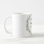 Mug de planification de mariage personnalisable    (Gauche)