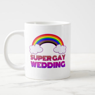 Mug de podcast Mariage Super Gay (à gauche)
