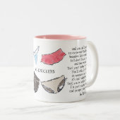 Mug de poésie drôle pour elle (Devant droit)