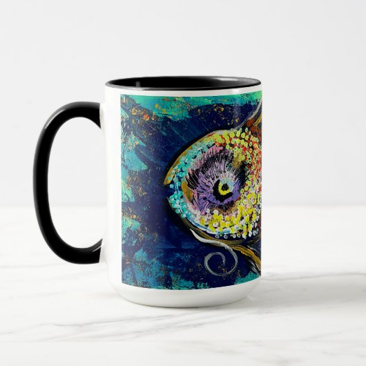 Mug de poisson coloré (Gauche)