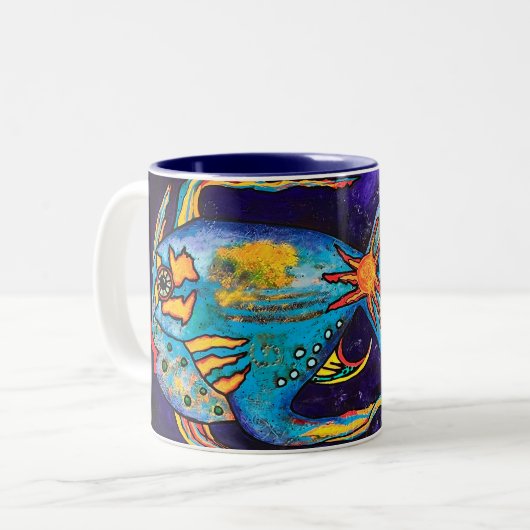 Mug de poisson cosmique (Devant gauche)