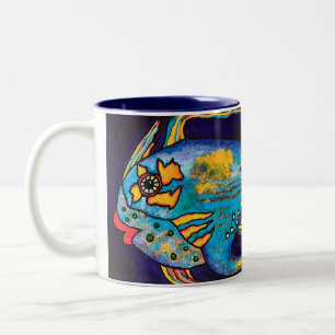 Mug de poisson cosmique