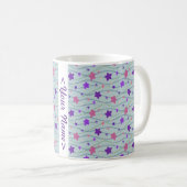 Mug de poisson Starfish flottant personnalisé (Devant droit)
