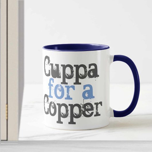 Mug de police - Cuppa pour un cuivre