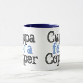 Mug de police - Cuppa pour un cuivre (Centre)