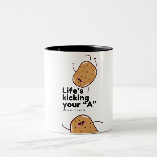 Mug de pomme de terre mignonne (Centre)