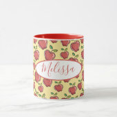 Mug de pomme rouge frais (Centre)