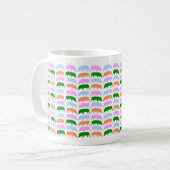 Mug de porcs multicolores (Devant gauche)