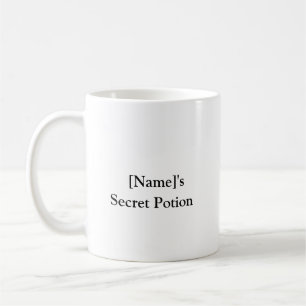 Mug de potion secrète personnalisée - Nom personna