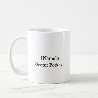 Mug de potion secrète personnalisée - Nom personna