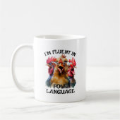 Mug de poulet amusant (Gauche)