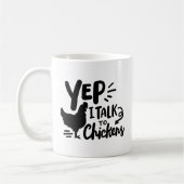 Mug de poulet amusant (Gauche)