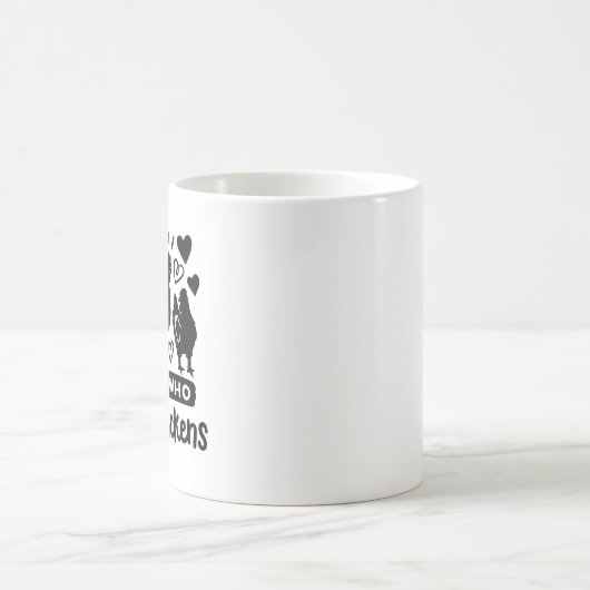 Mug de poulet amusant (Centre)