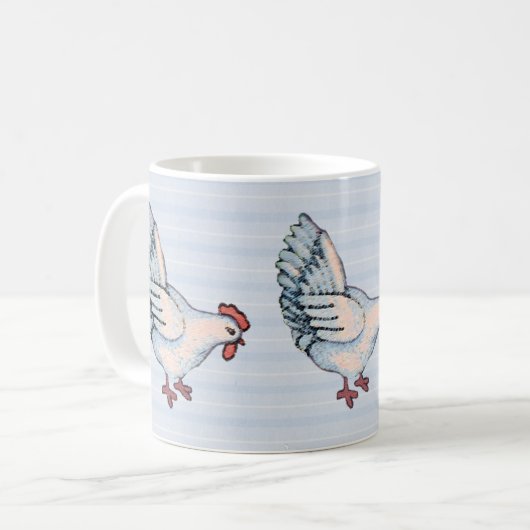 Mug de poulet du pays (Devant gauche)