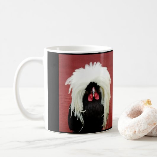 Mug de poulet polonais pour les amateurs de poulet (Avec donut)