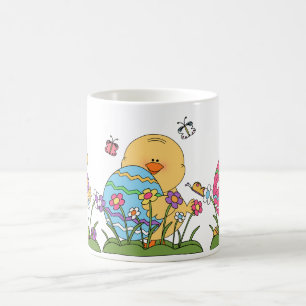 Mug de poussins de Pâques