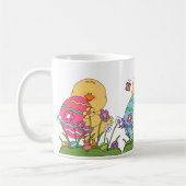 Mug de poussins de Pâques (Gauche)