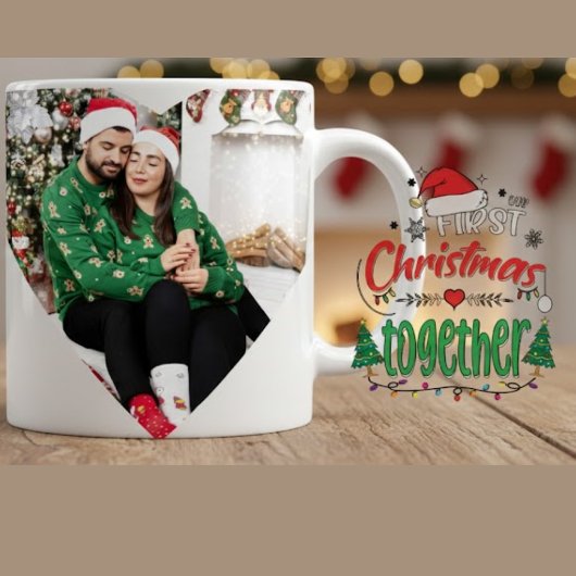 Mug de premier Noël ensemble 2025