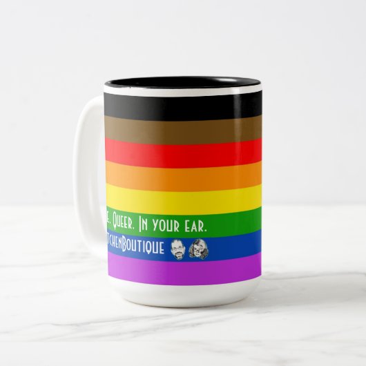 Mug de Pride/Black Lives Matt (Devant gauche)