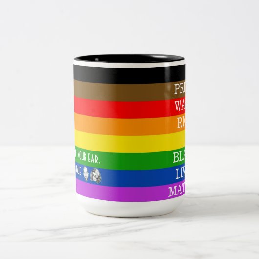 Mug de Pride/Black Lives Matt (Centre)
