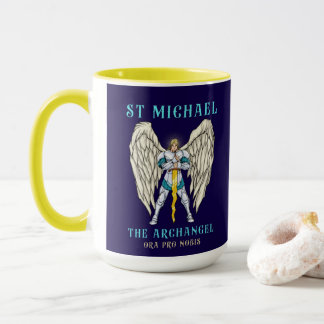 Mug de prière catholique Saint Michel l'Archange