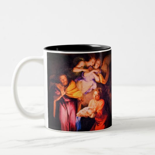 Mug de prière de nativité personnalisable (Gauche)